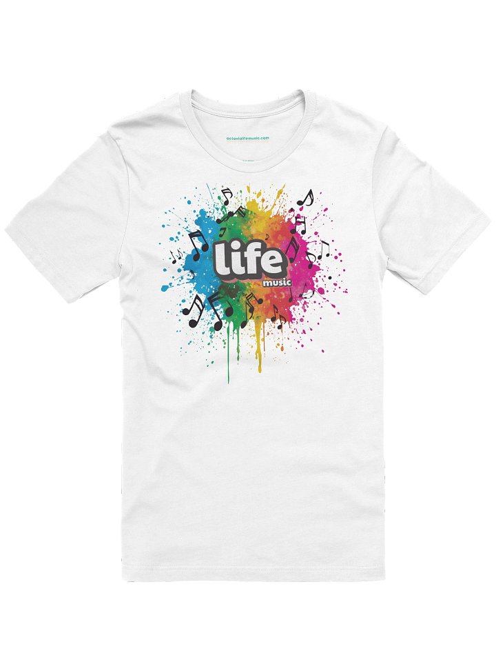 Colorful Life Music Soft Tee (Limited Edition) product image (2)