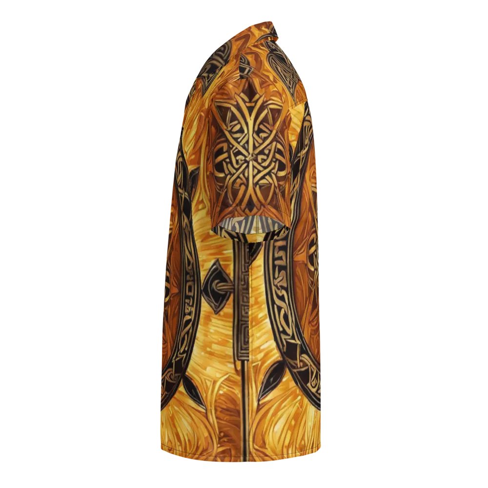 Fiery Symbology Hawaiian Shirt product image (4)