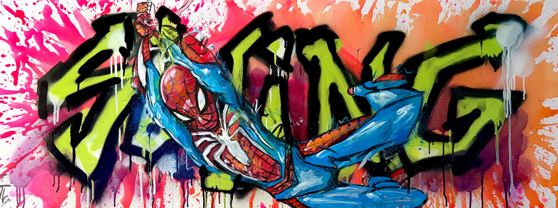 Canvas Print "Spider-Man Spider Swing" BIG Canvas Art product image (5)