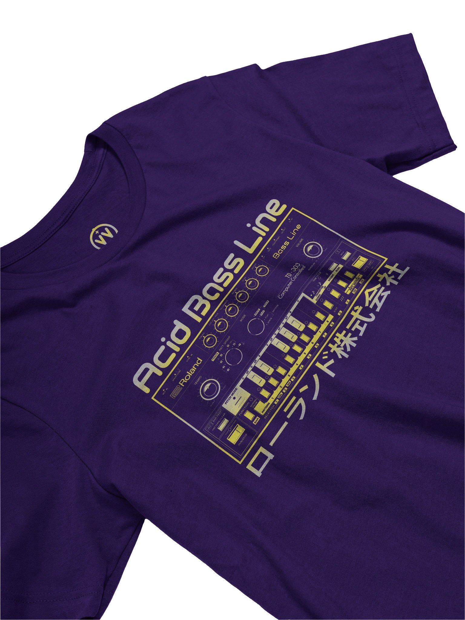 303 T-Shirt - Roland TB-303 Acid Bass Line (Vintage Analog Synthesizer)  product image (5)