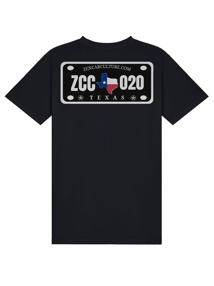 ZCC Texas License Plate Premium Tee product image (1)