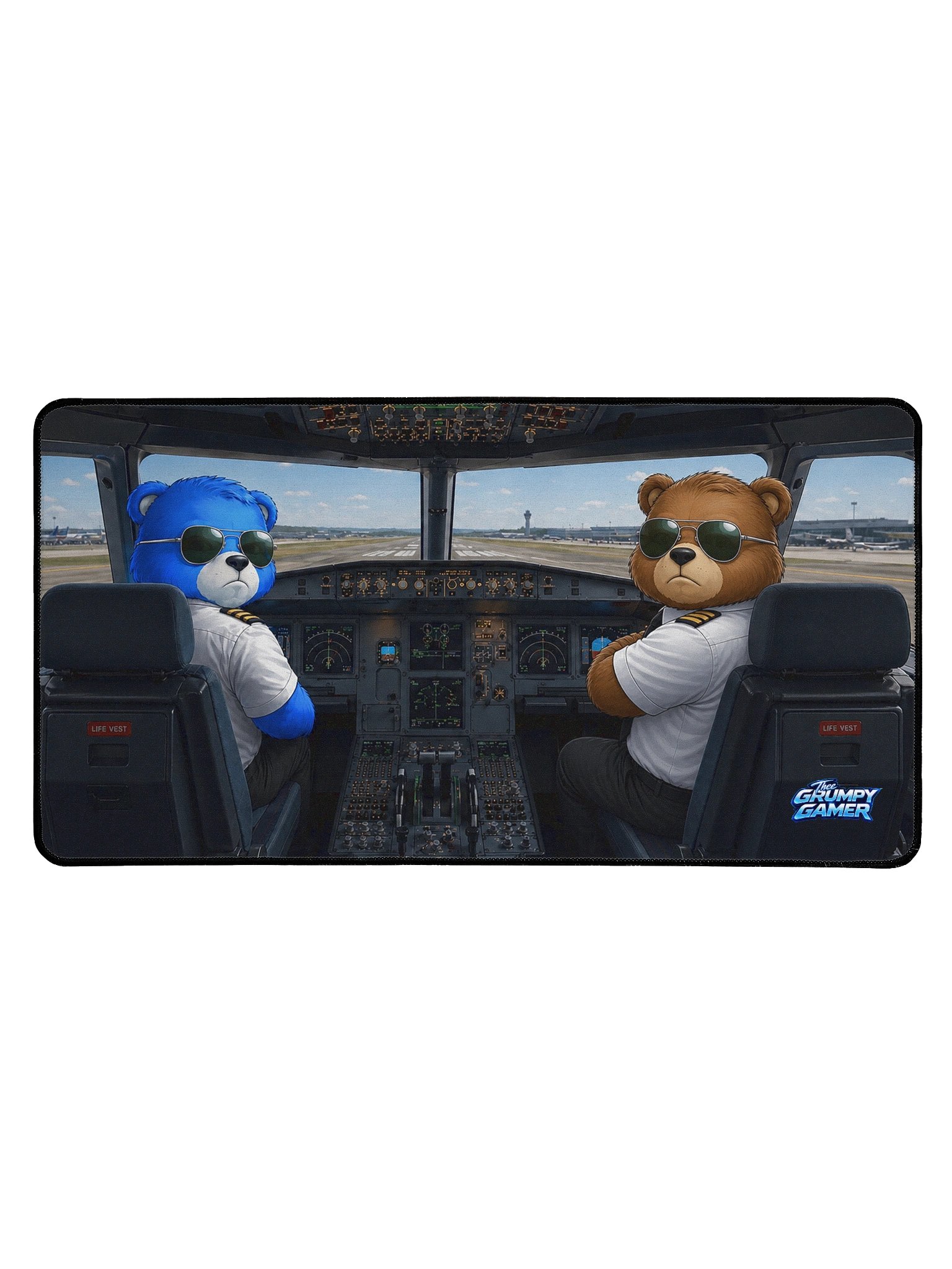 Grumpy Mouse Pad product image (1)