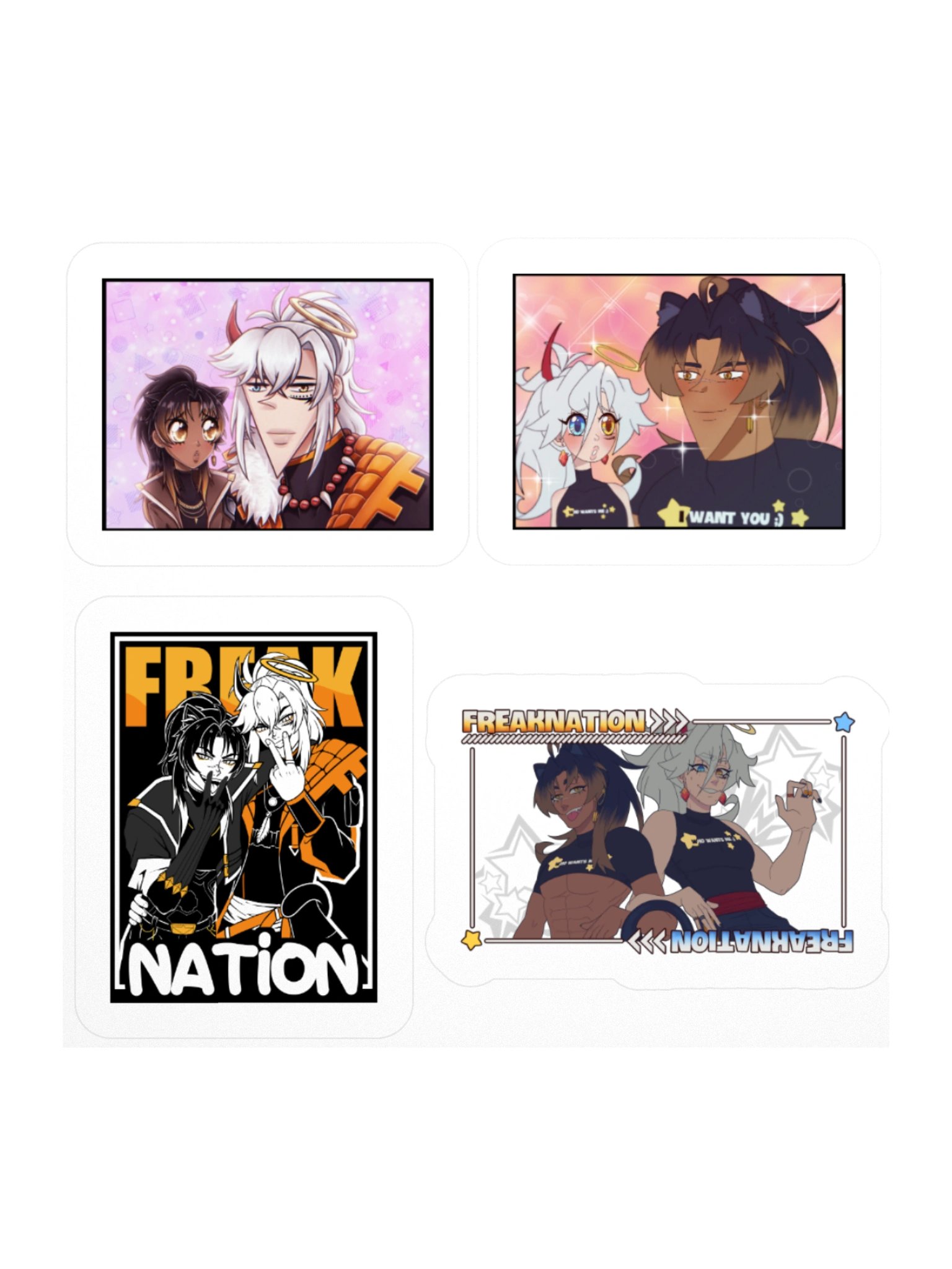 Freaknation Stickers product image (1)