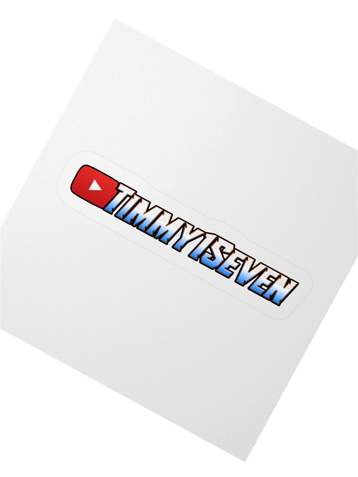 Timmy1Seven kiss Cut Stickers product image (5)