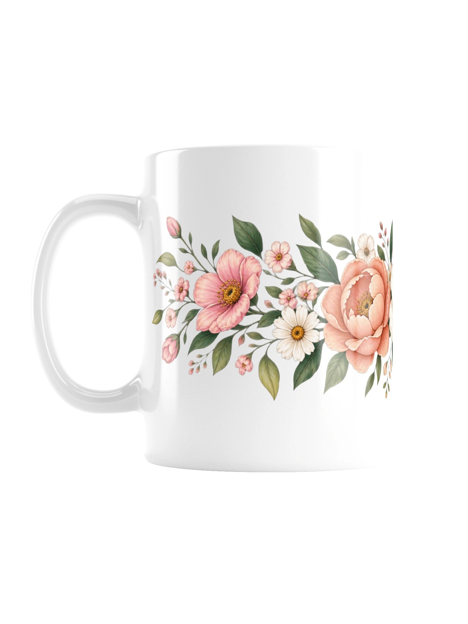 Floral Mug – Elegant Flower Coffee Mug product image (1)