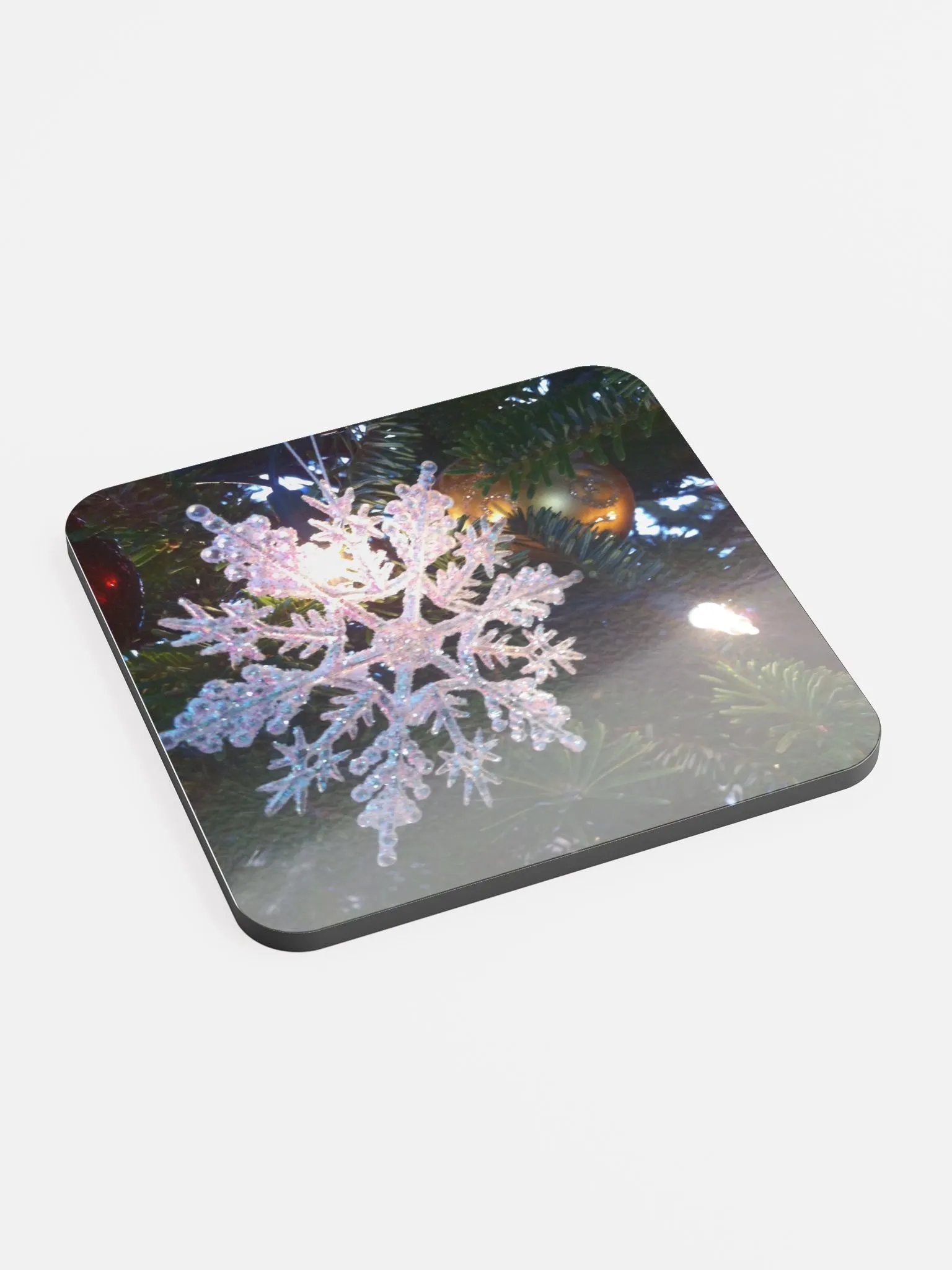 Holiday Snowflake Cork Coaster product image (2)