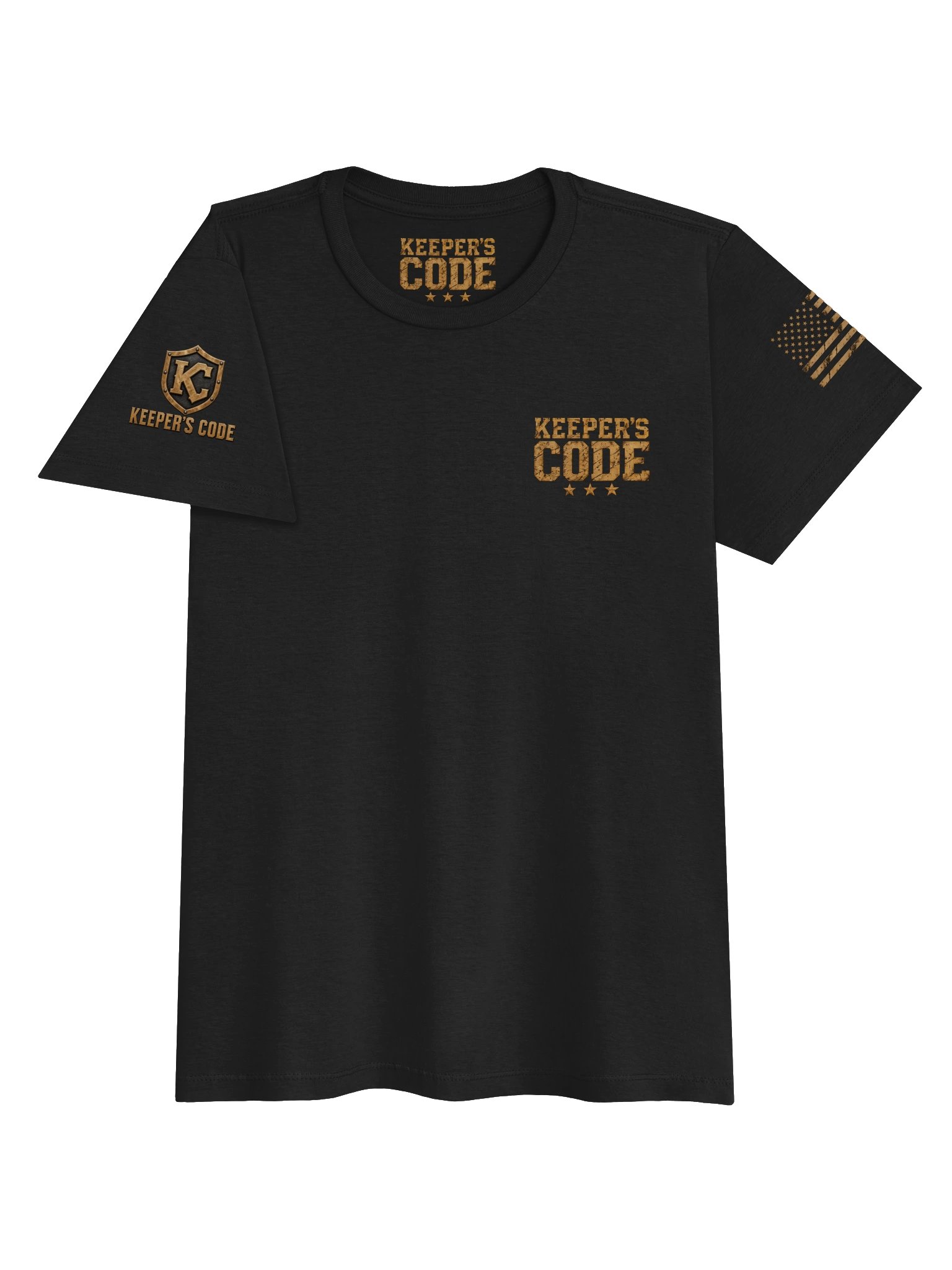 Keeper’s Code™ Women’s CODE 05 Discipline Lion & Cross T-Shirt product image (5)