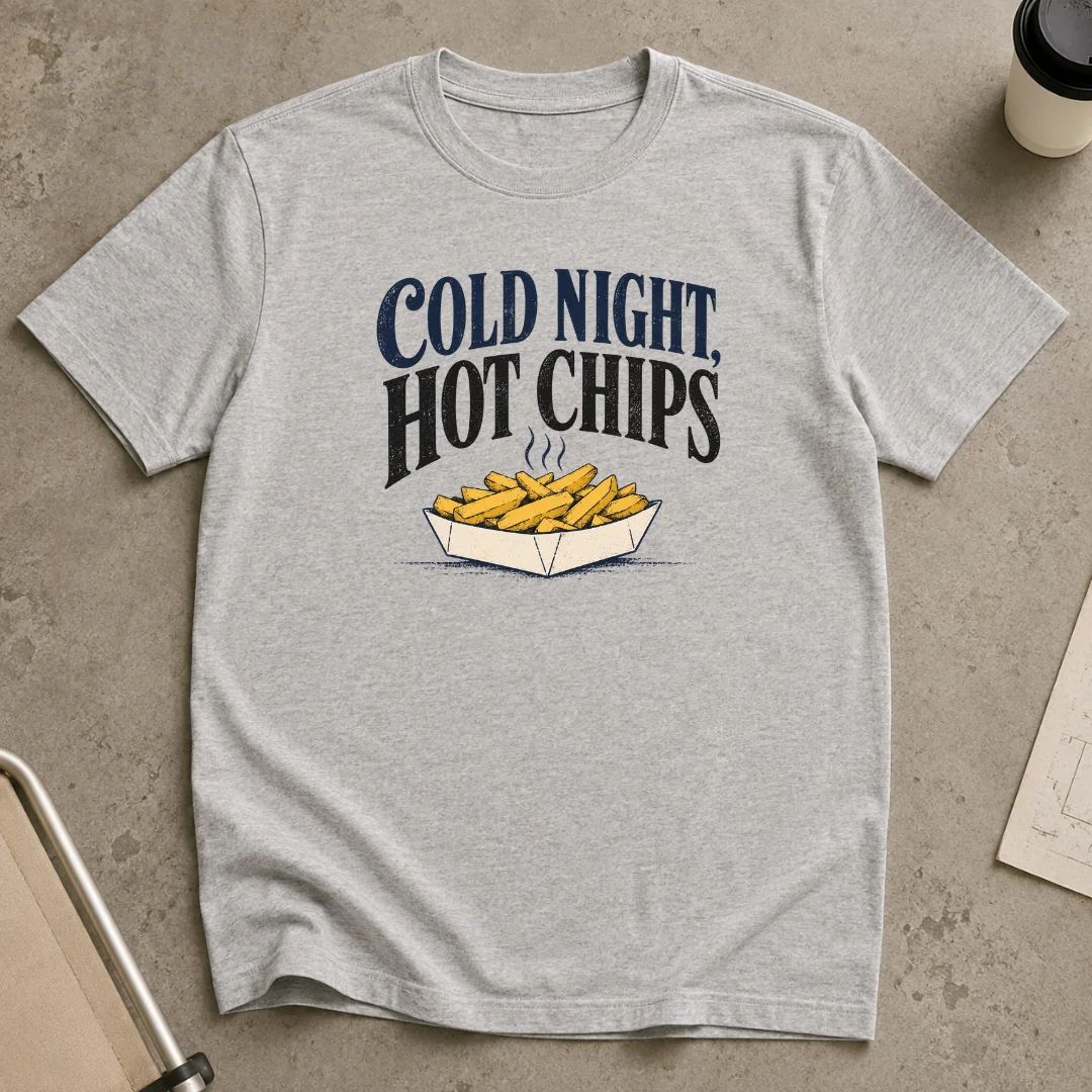 Cold Night, Hot Chips T-Shirt product image (1)
