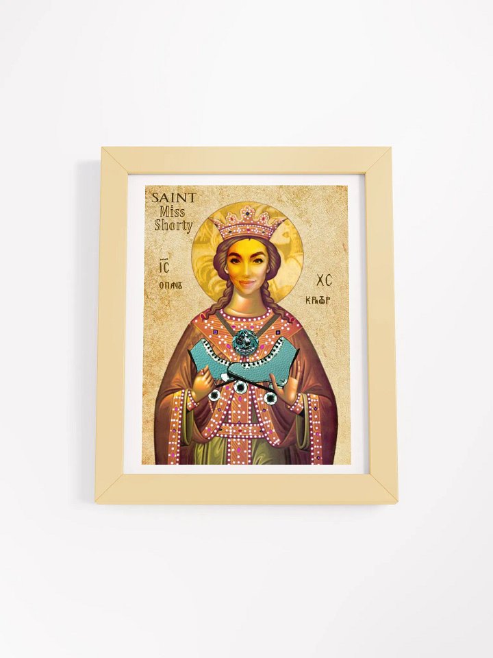 Saint Miss Shorty -- FRAMED product image (1)