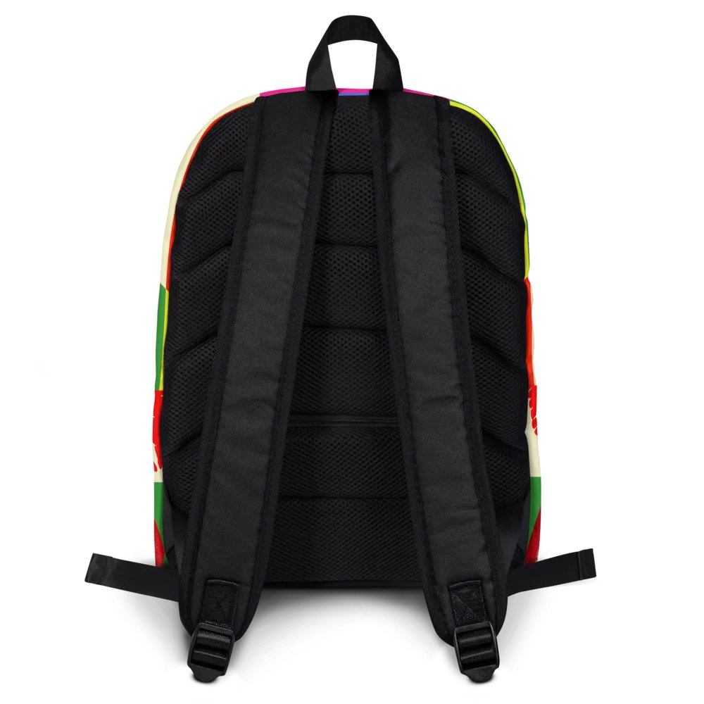 Luscious Lips and Cherries All-Over Print Backpack product image (8)