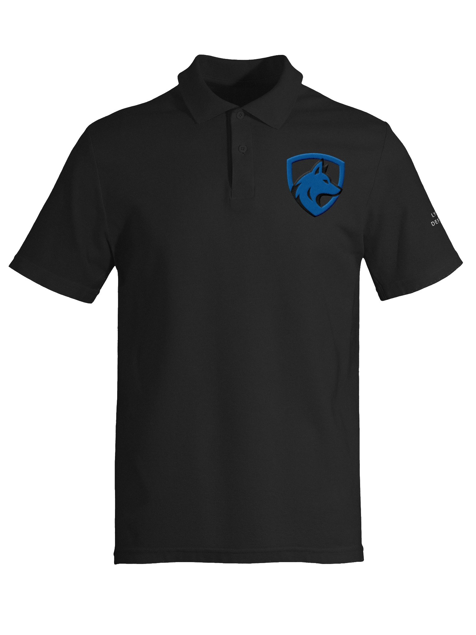 Lykos Defence Wolf Logo Polo - Unisex product image (9)