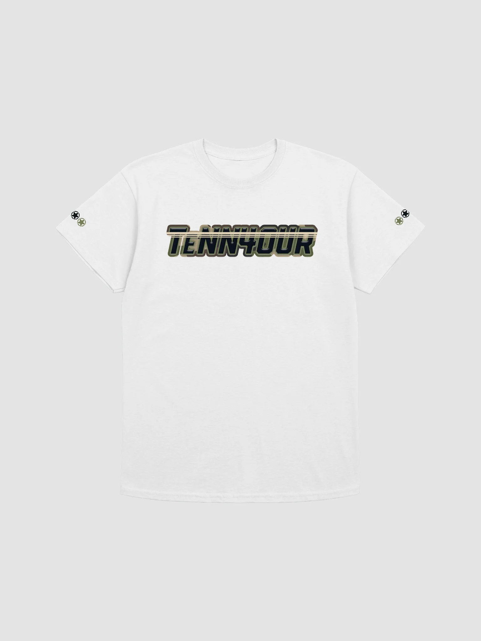 #TeNN4OURARMY T-Shirt - Camo & White product image (4)