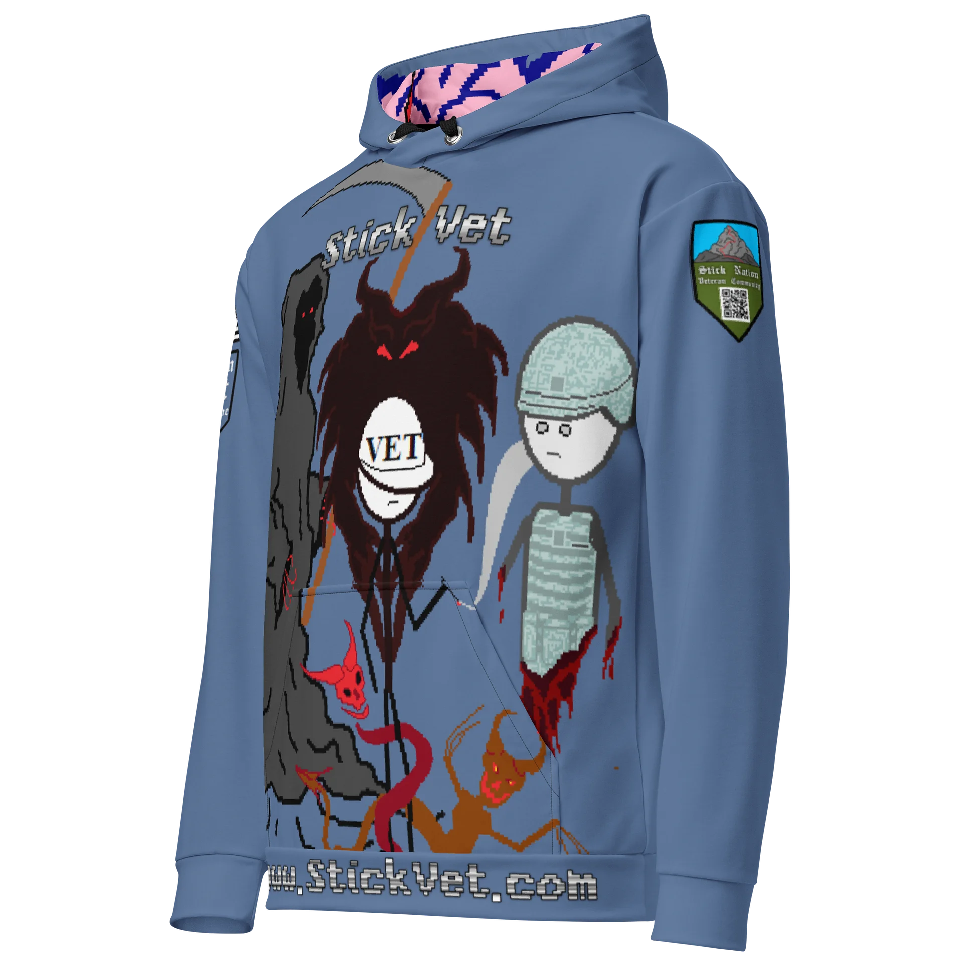 Stick Vet's Demons Athletic Hoodie product image (1)
