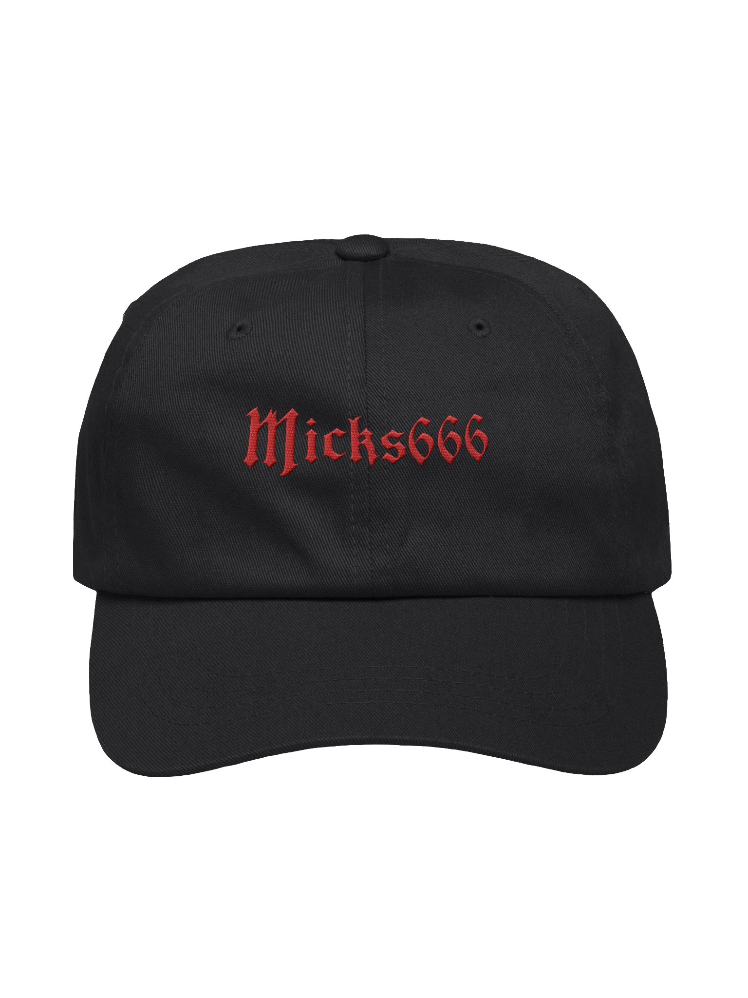 ‘Micks666' Unisex Gothic Embroidered Baseball Hat product image (49)