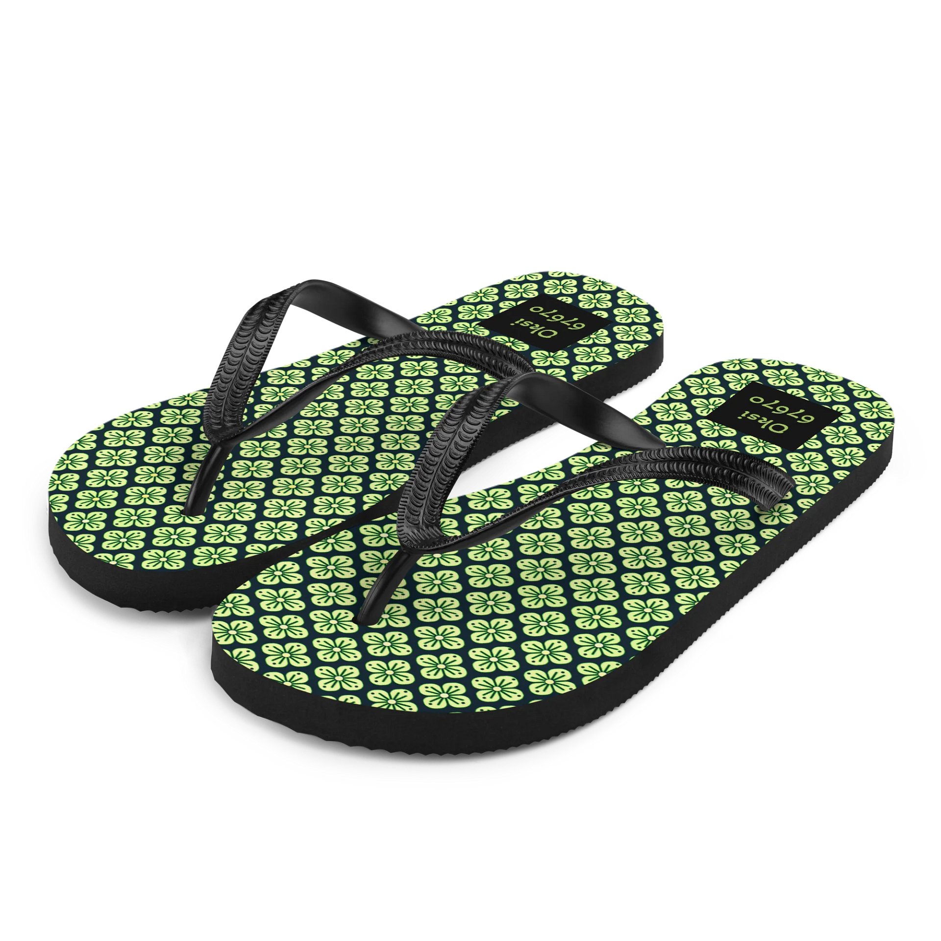 Symmetrical Bloom Flip-Flops product image (1)