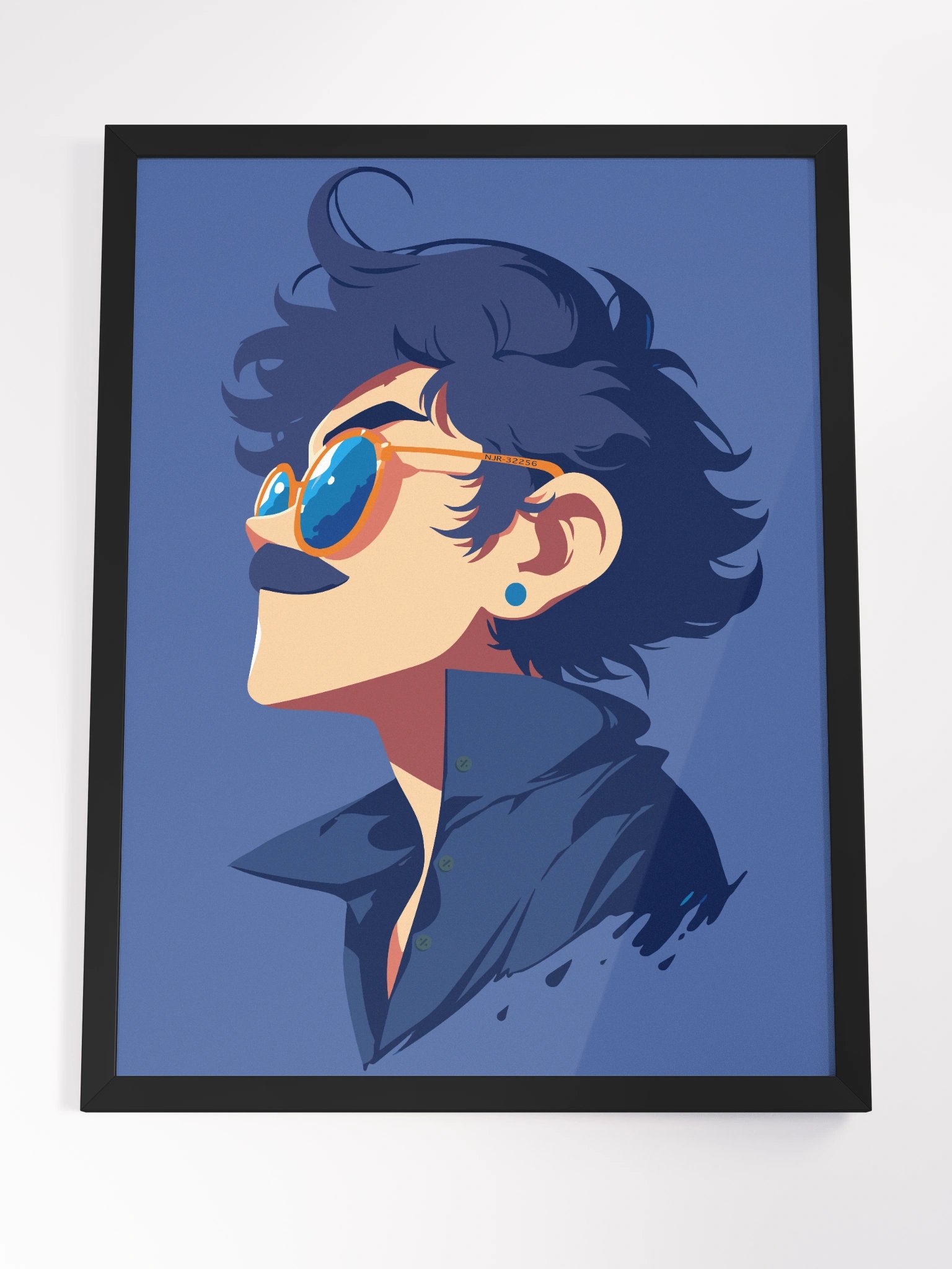 "Null and Shaded" – 18″ x 24″ Framed Poster product image (4)
