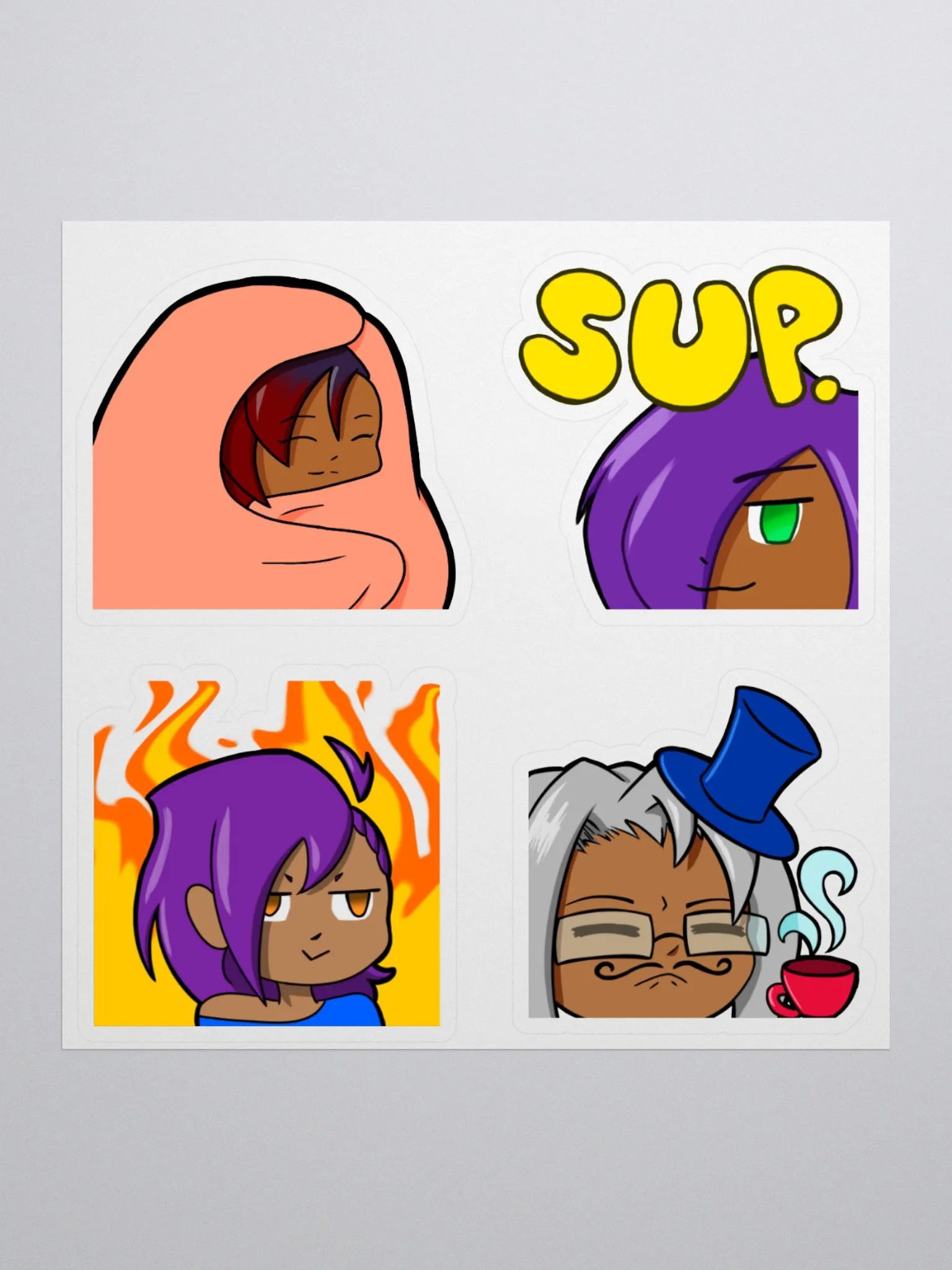 Channel Emotes Sticker Set product image (1)