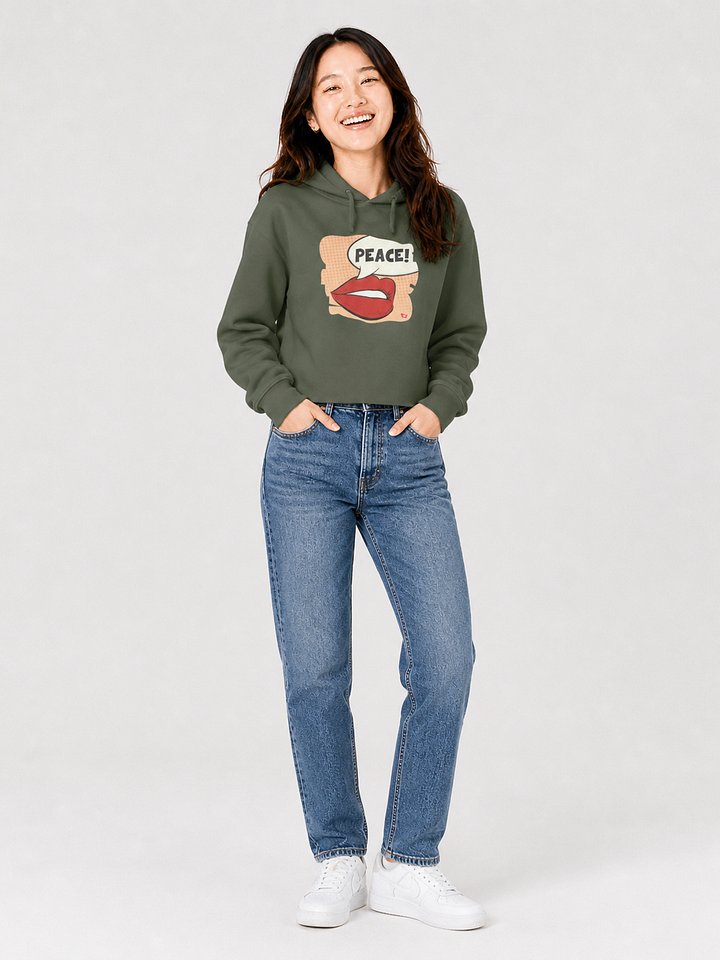 PREMIUM WOMEN'S HOODIE, PEACE product image (1)