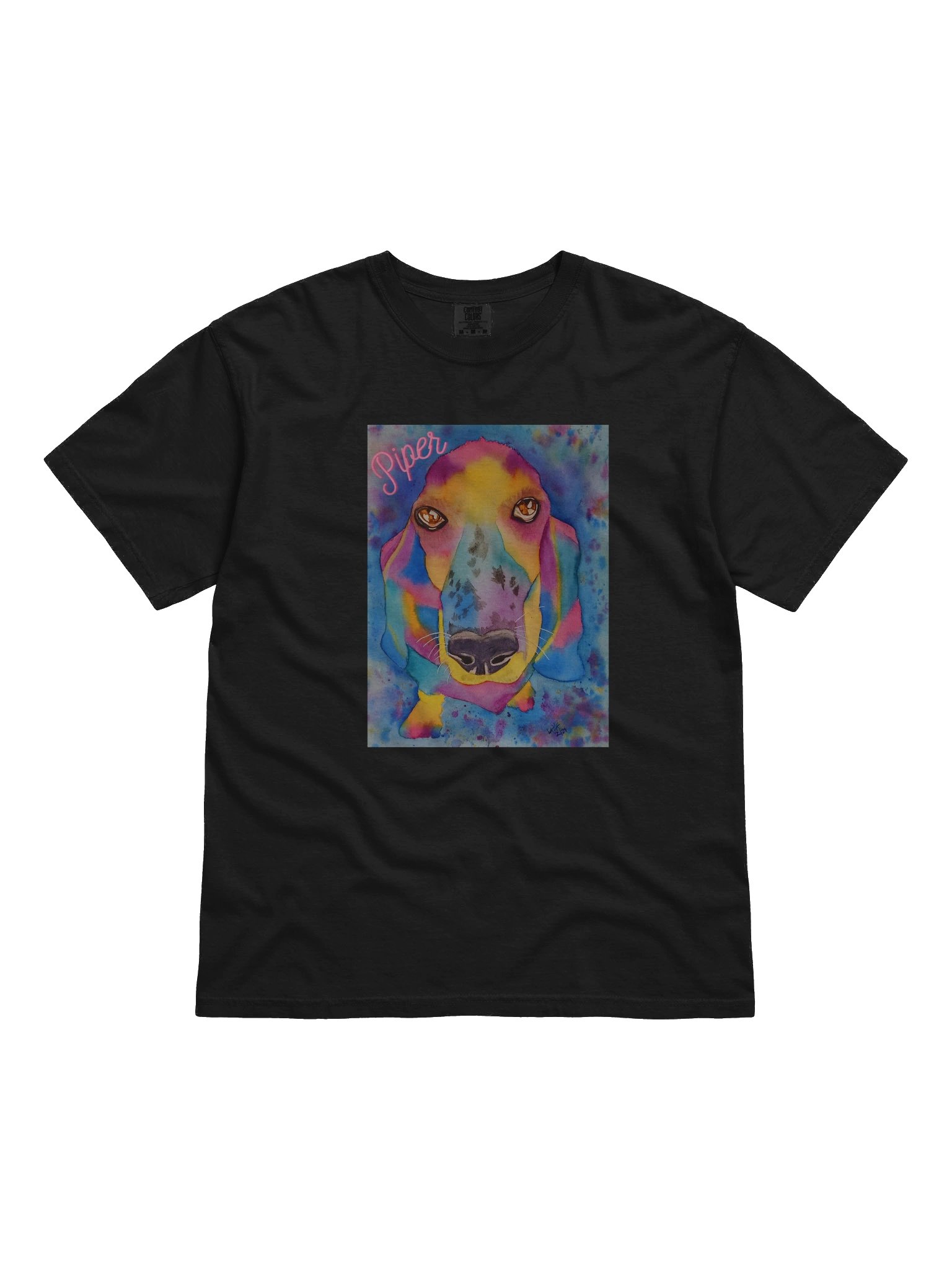Vibrant Piper Portrait Tee product image (1)