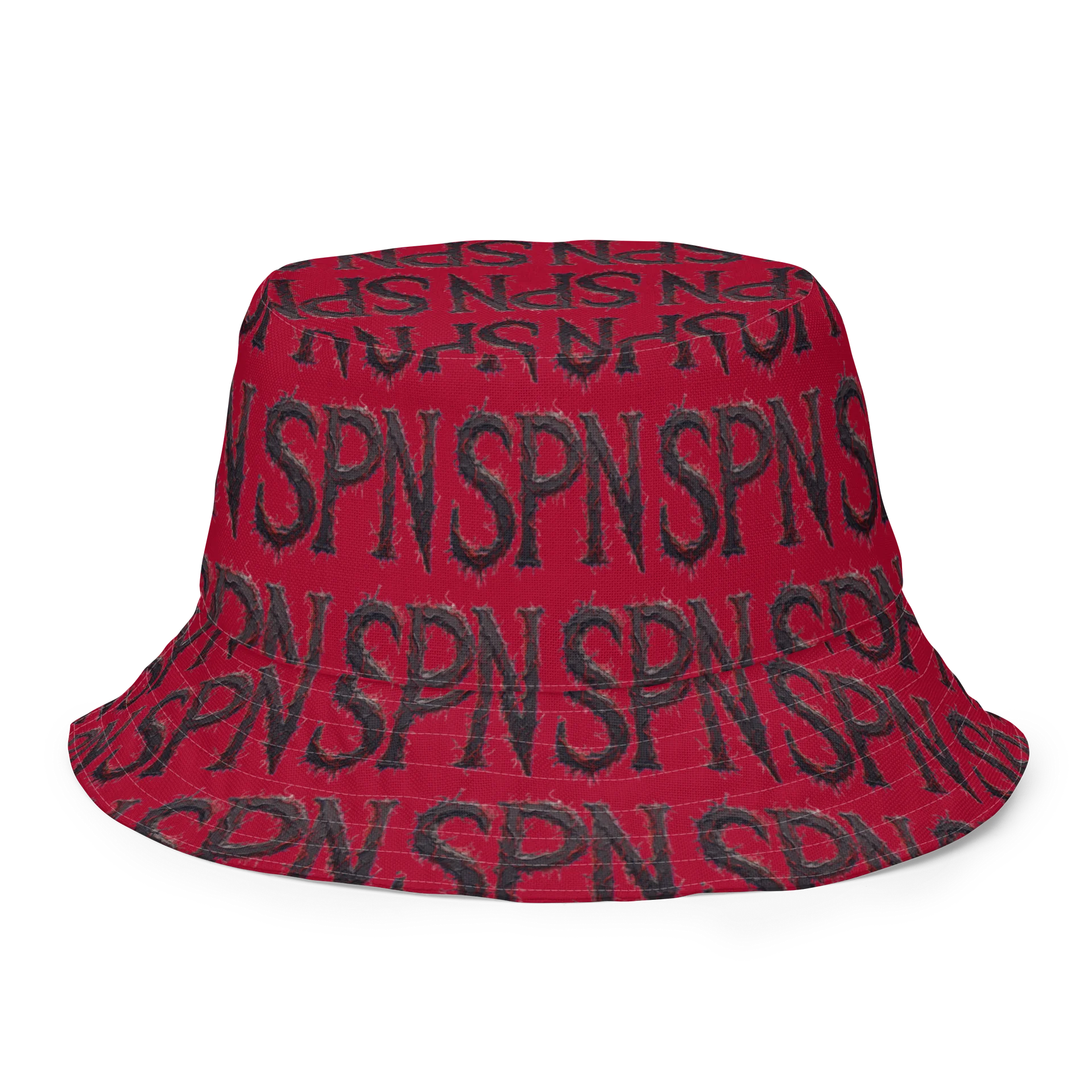 most hated Grid Reversible Bucket Hat — S.P.N product image (7)