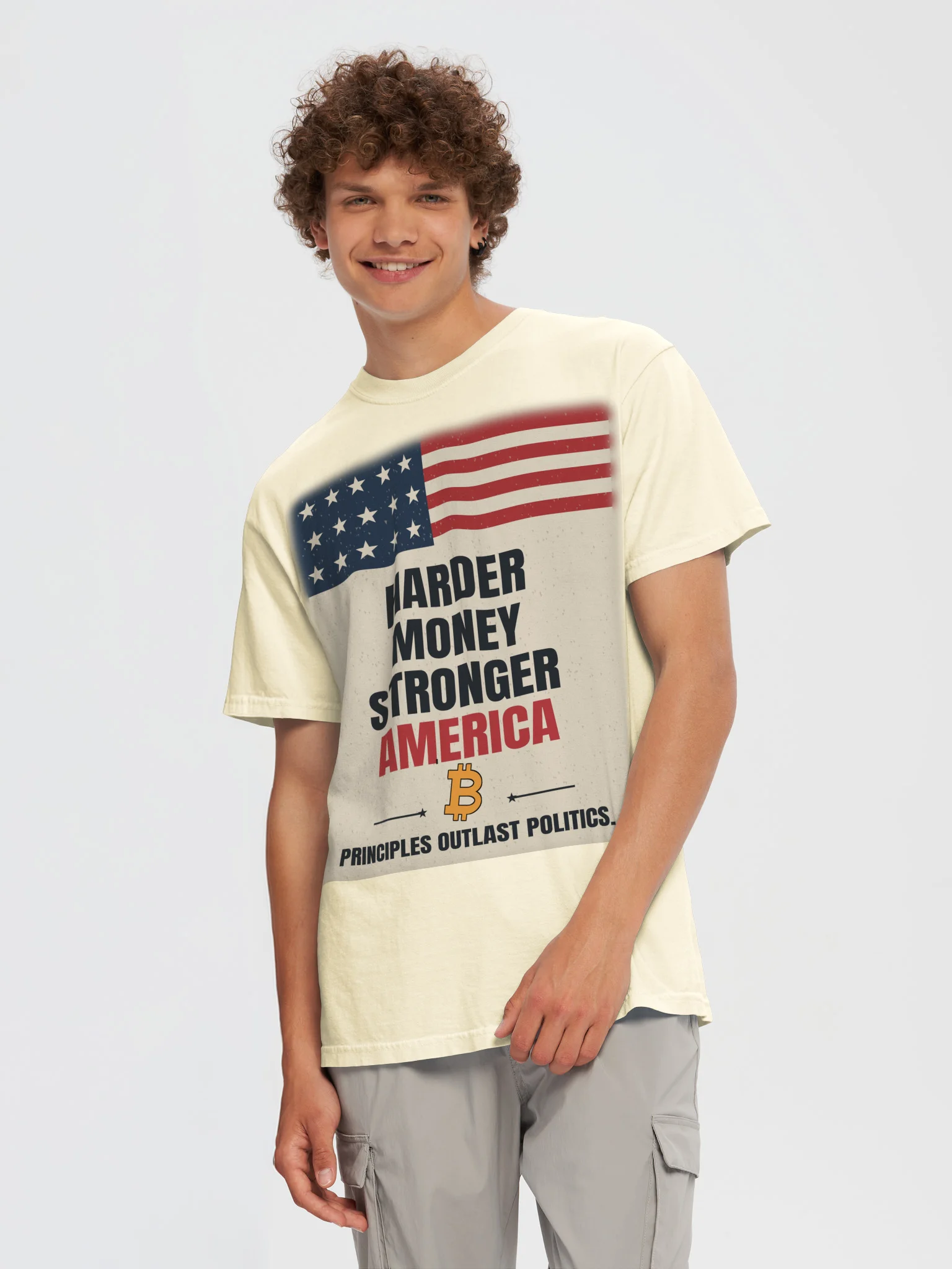Strong America Shirt (Ivory) product image (5)