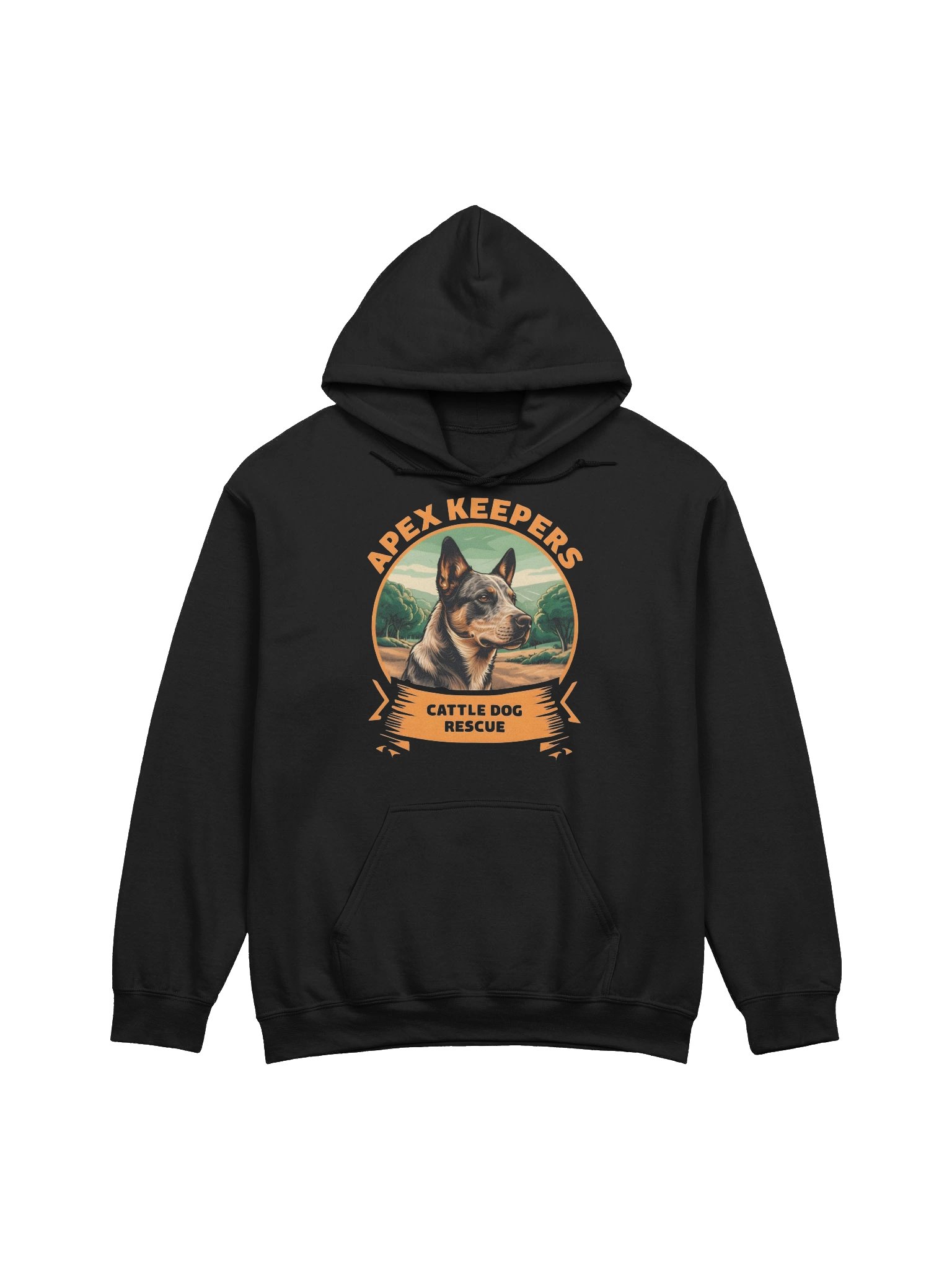 "The Unbreakable Bond" Cattle Dog Rescue Hoodie product image (1)