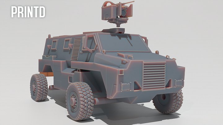 Australian Special Forces Bushmaster Troop Transport - Modern Warfare Wargame Hobby Resin Scale Models product image (2)