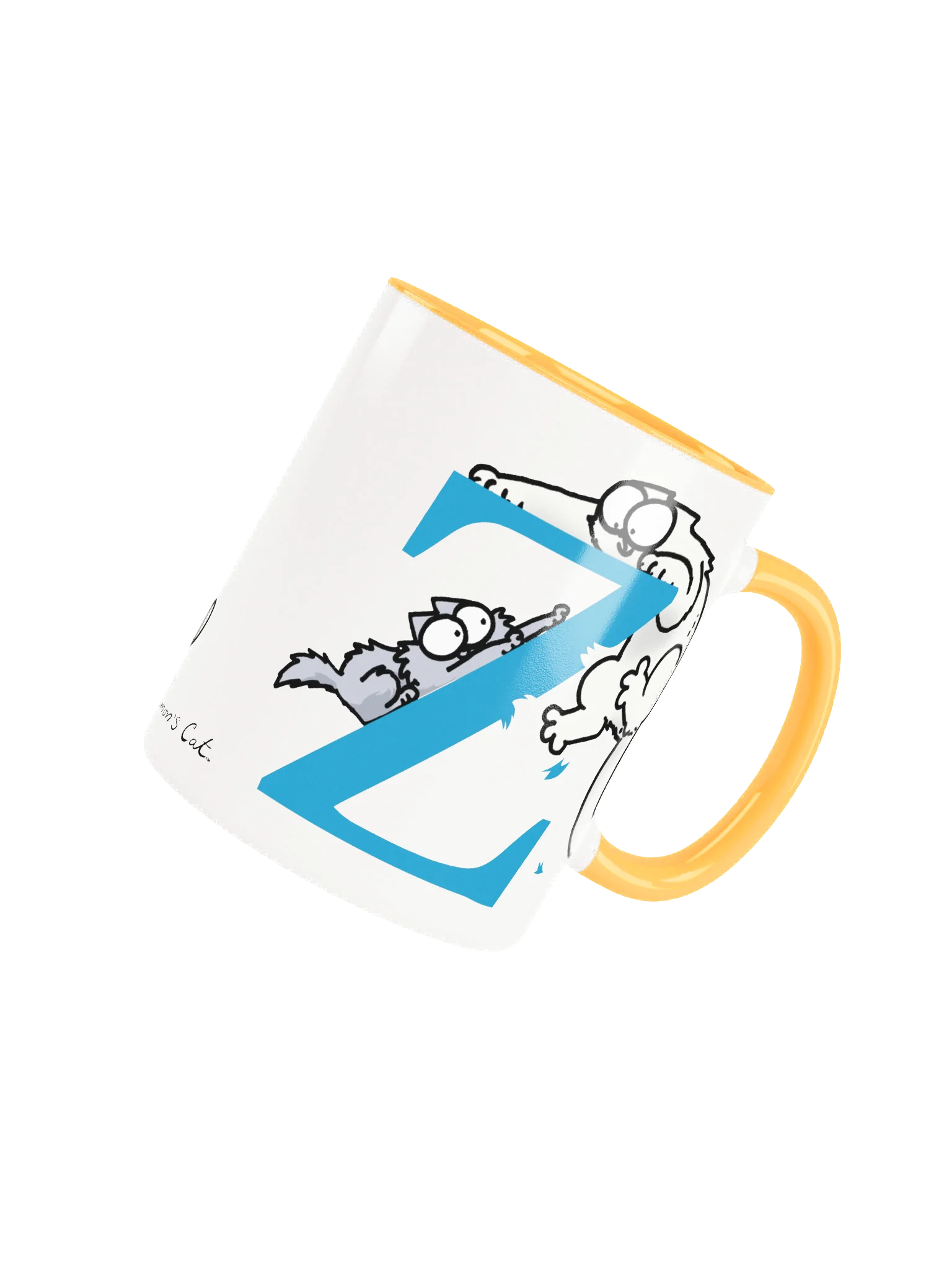 Cat Monogram Mug - Z product image (4)