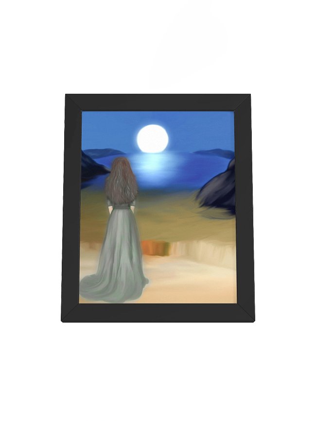 Framed High-Quality Matte Poster - view all designs