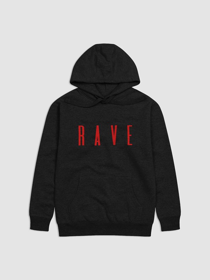 RAVE HOODIE BLACK + FREE SHIPPING product image (1)