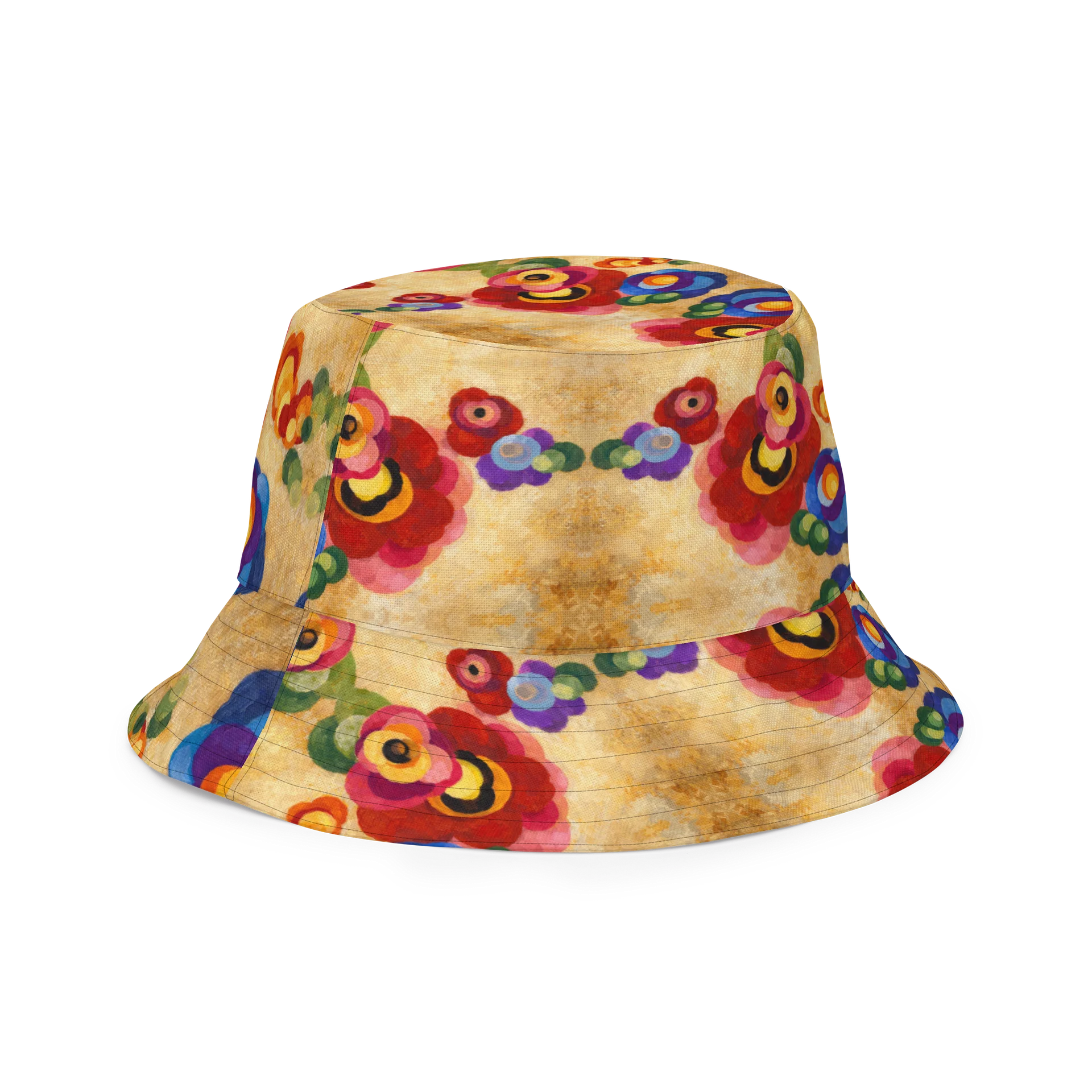 Radiant Cycles Floral Reversible Bucket Hat product image (5)