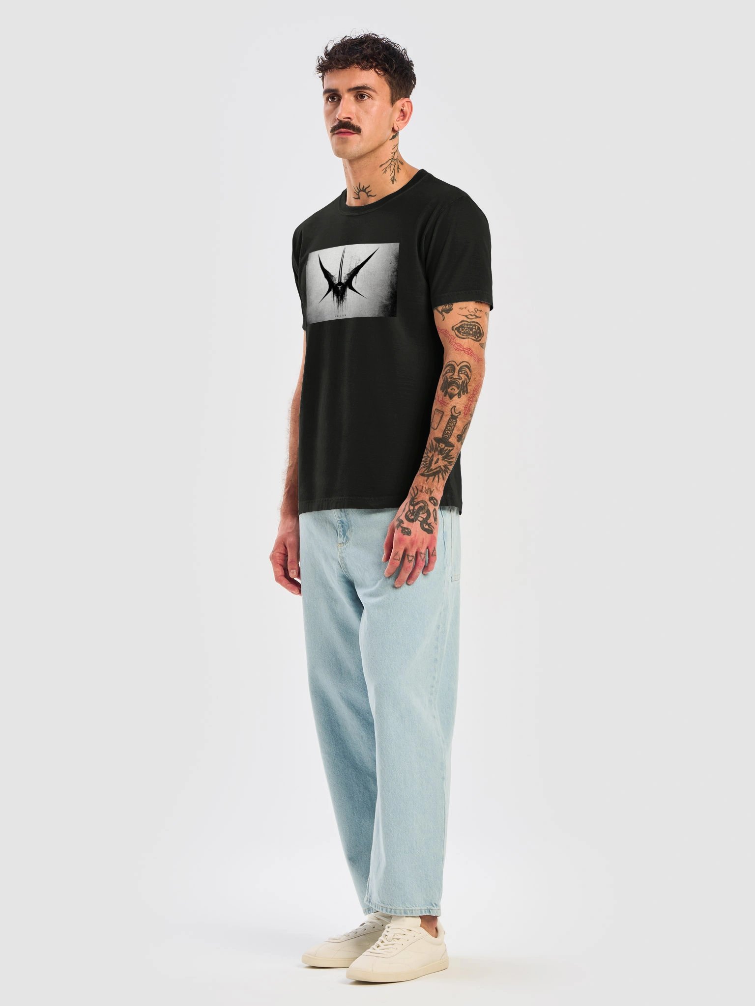 HUMAN 01 OVERSIZE TEE SHIRT (U) product image (7)