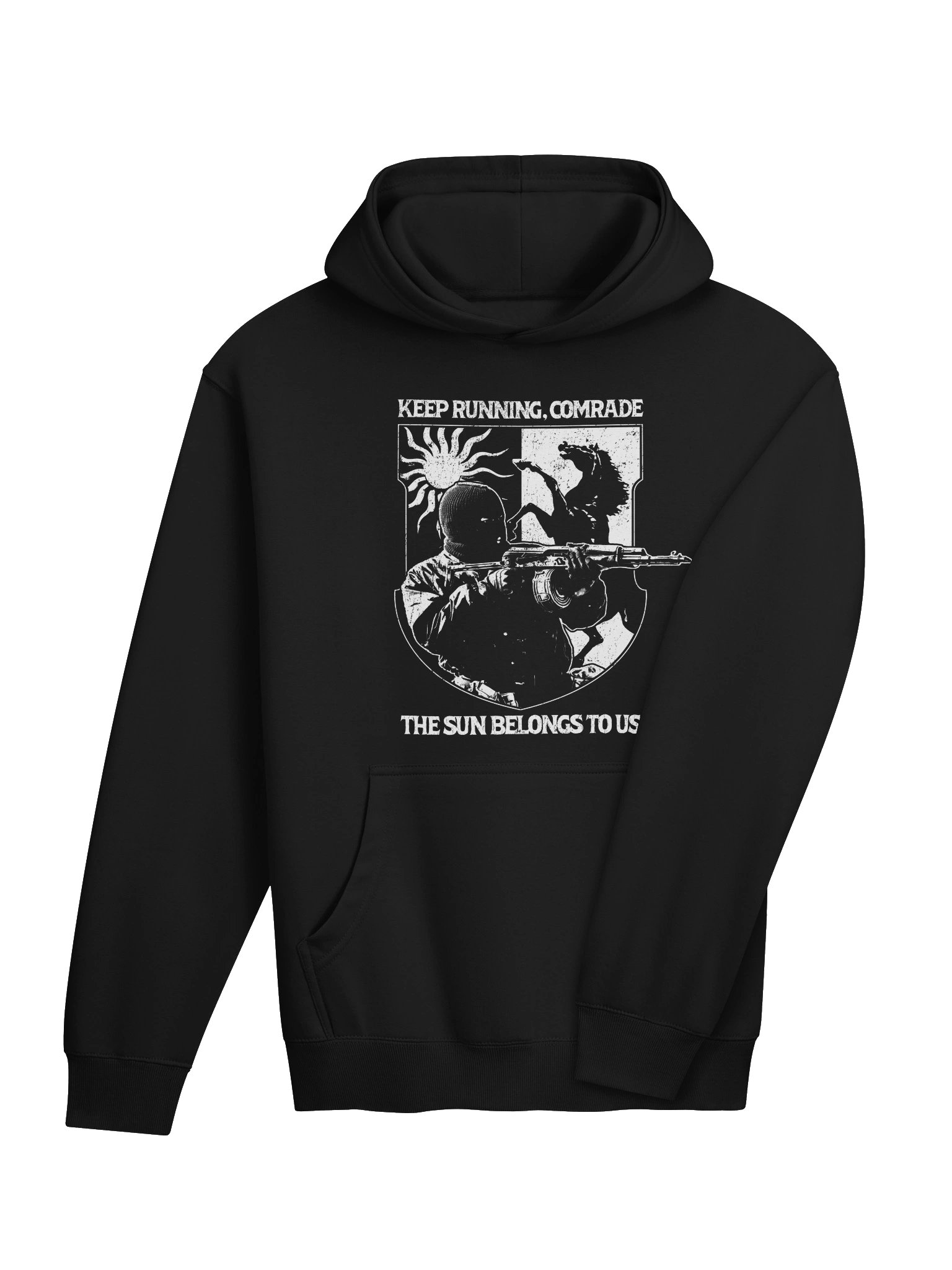 KEEP RUNNING HOODIE BACKPRINT product image (4)