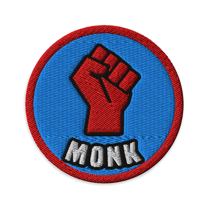 Battle Baubles Monk Class Embroidered Patch product image (1)