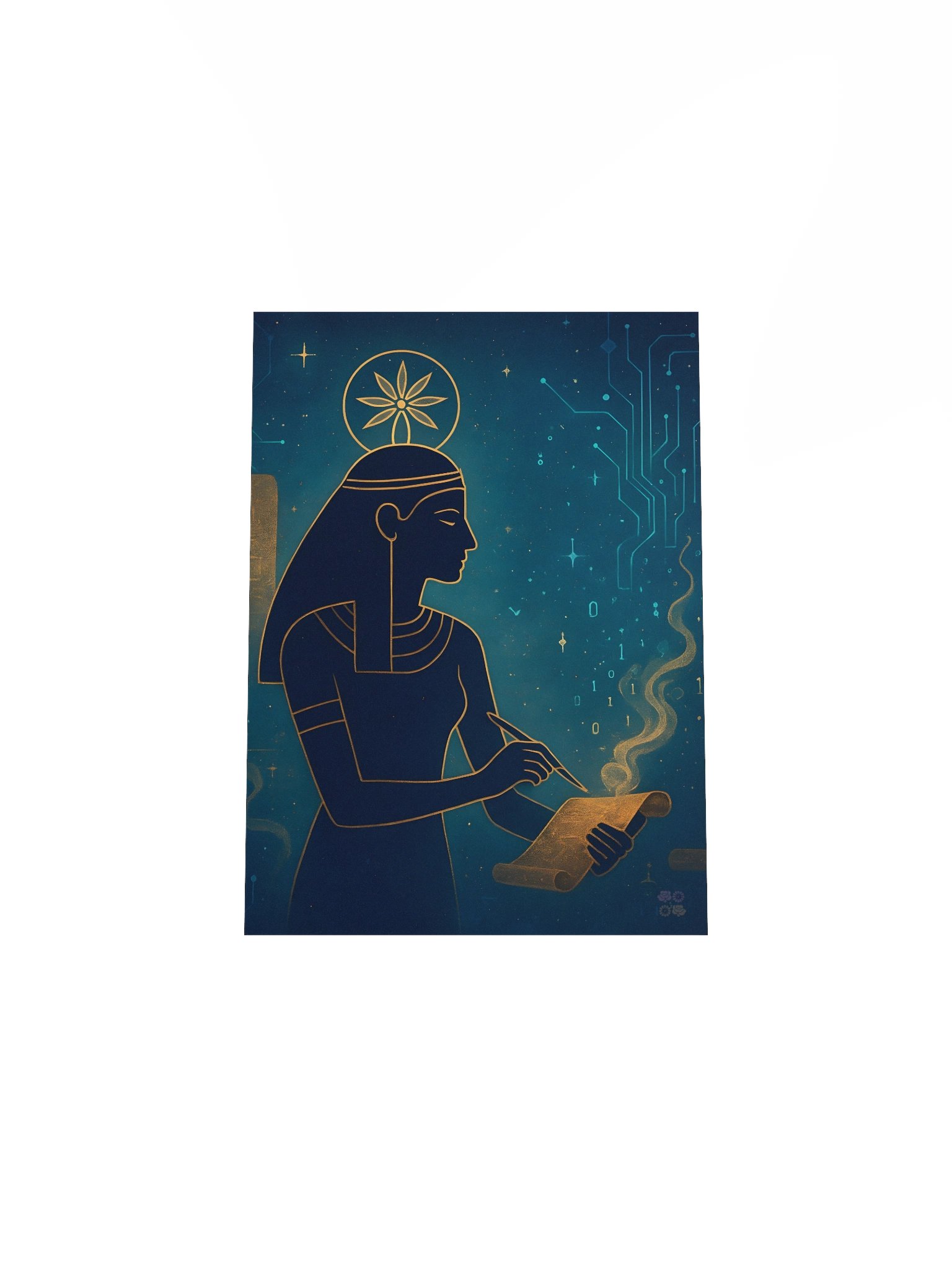 Internet with Seshat, Goddess Ritual Mini-Poster product image (4)