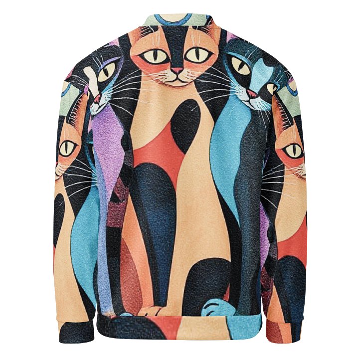 I Love Cats Bomber Jacket product image (2)