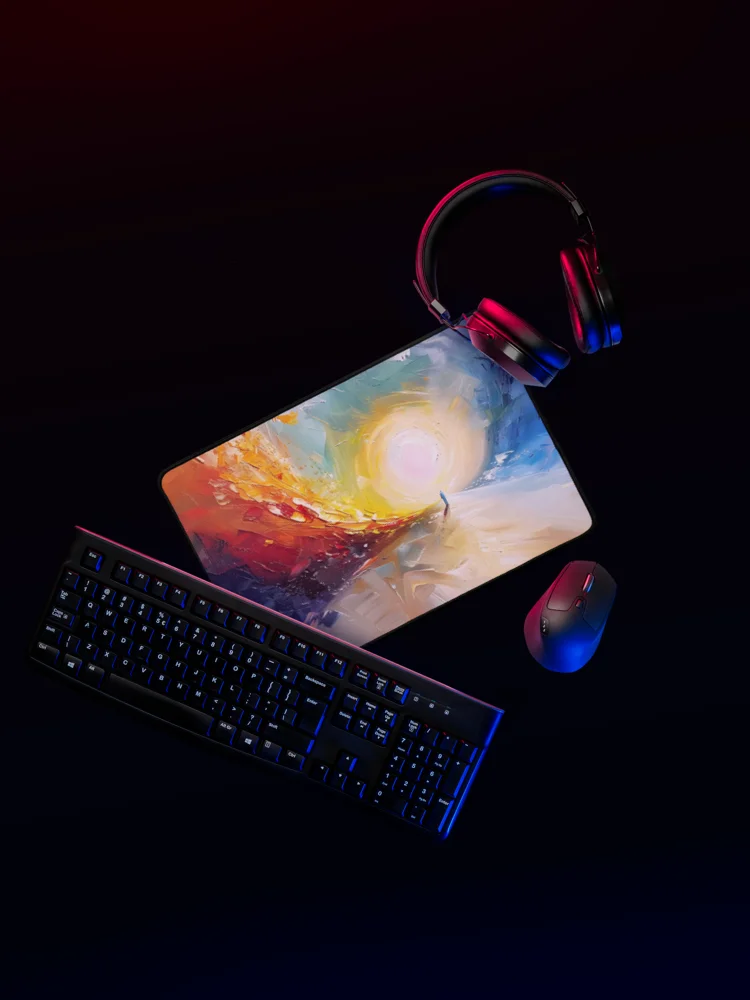 From the blaze of becoming, Desk mat in 3 sizes. product image (13)
