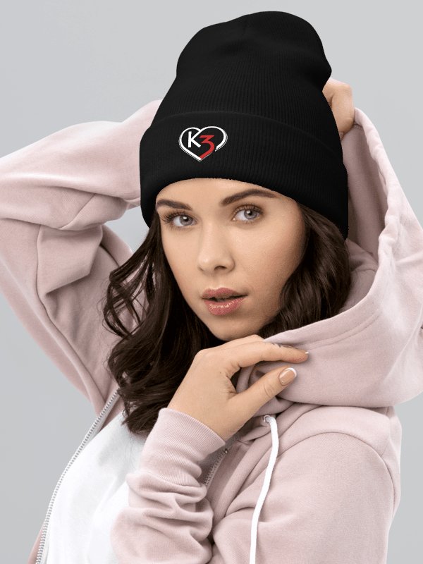 Carry the Feeling™ | Heartmark Cuffed Beanie | Everyday Streetwear Fit product image (2)