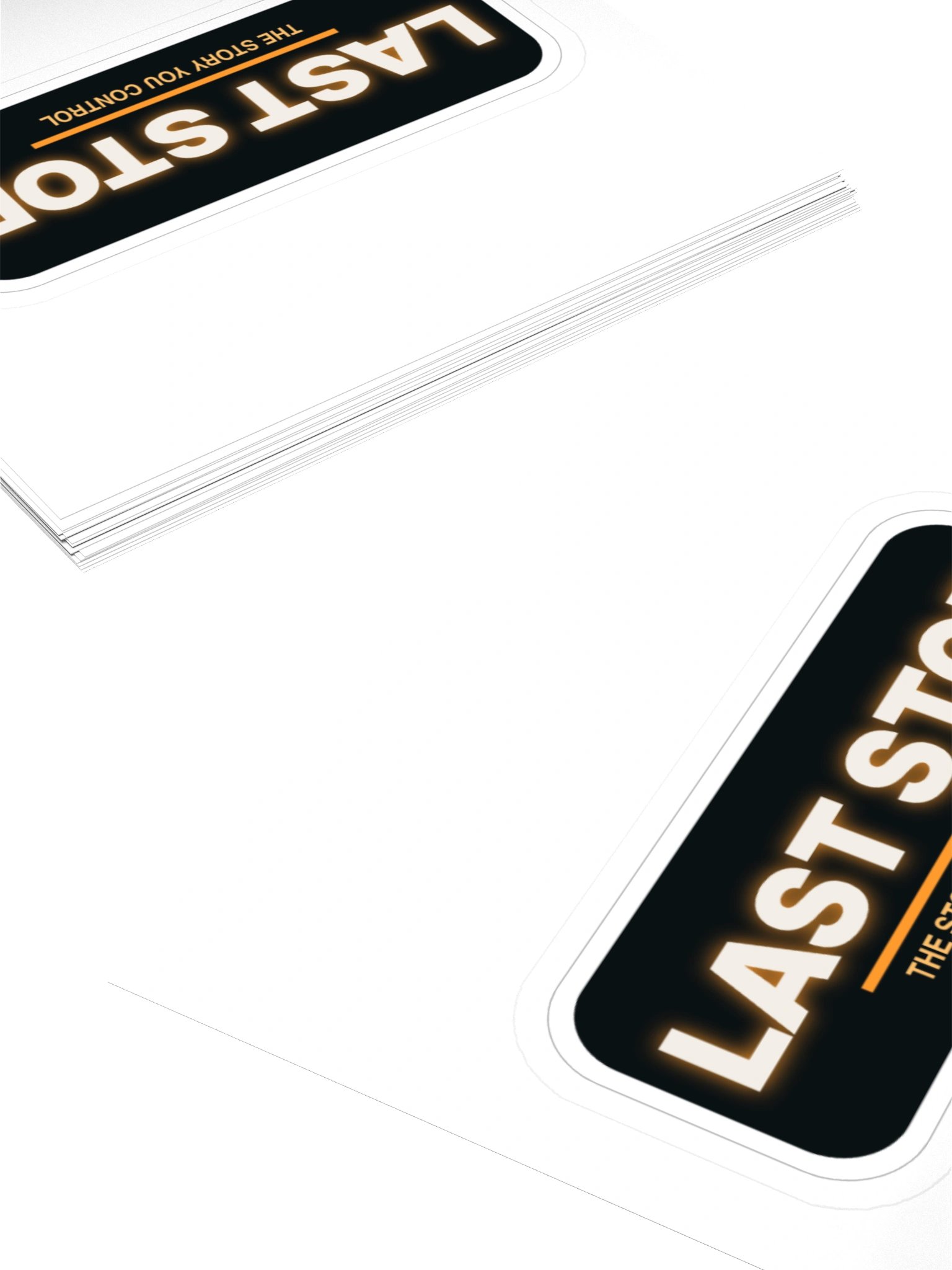 LAST STOP Logo Sticker product image (4)