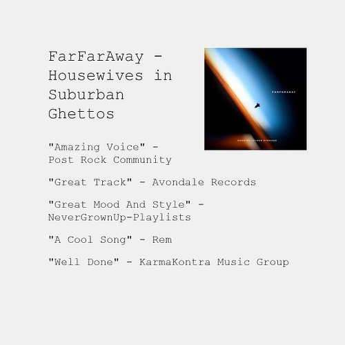 Appreciate the early love on the record. 🚀 A few thoughts on “Housewives in Suburban Ghettos” so far:
 * “Amazing Voice” – Po...