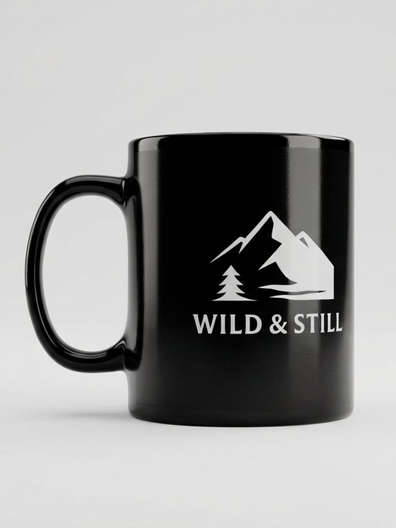 Black Glossy Mug product image (1)