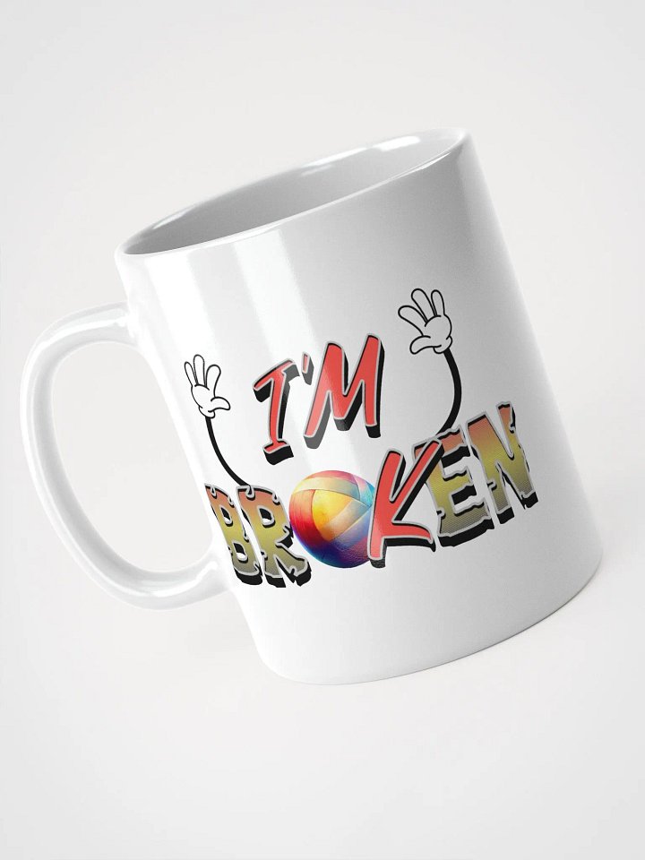 Im Ok Im Broken Volleyball Mug product image (2)