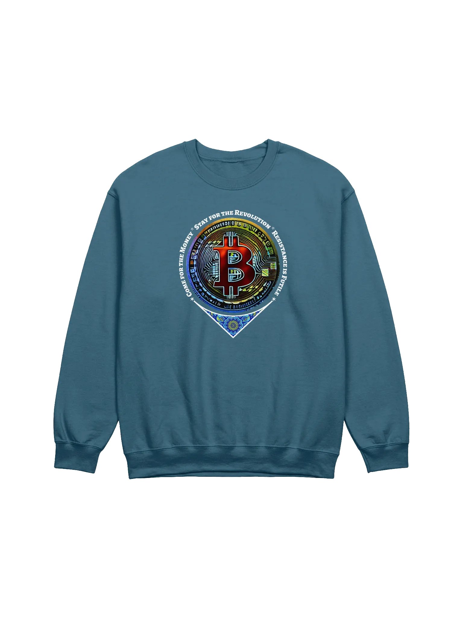 Bitcoin Emblem Crewneck Sweatshirt product image (9)