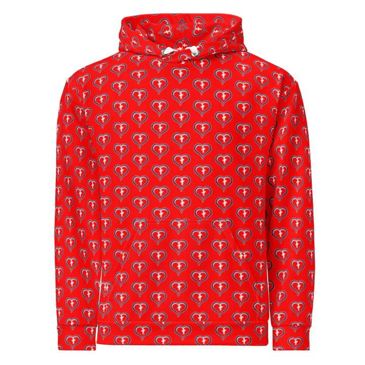 Novelty SHA Hearted Hoodie product image (1)
