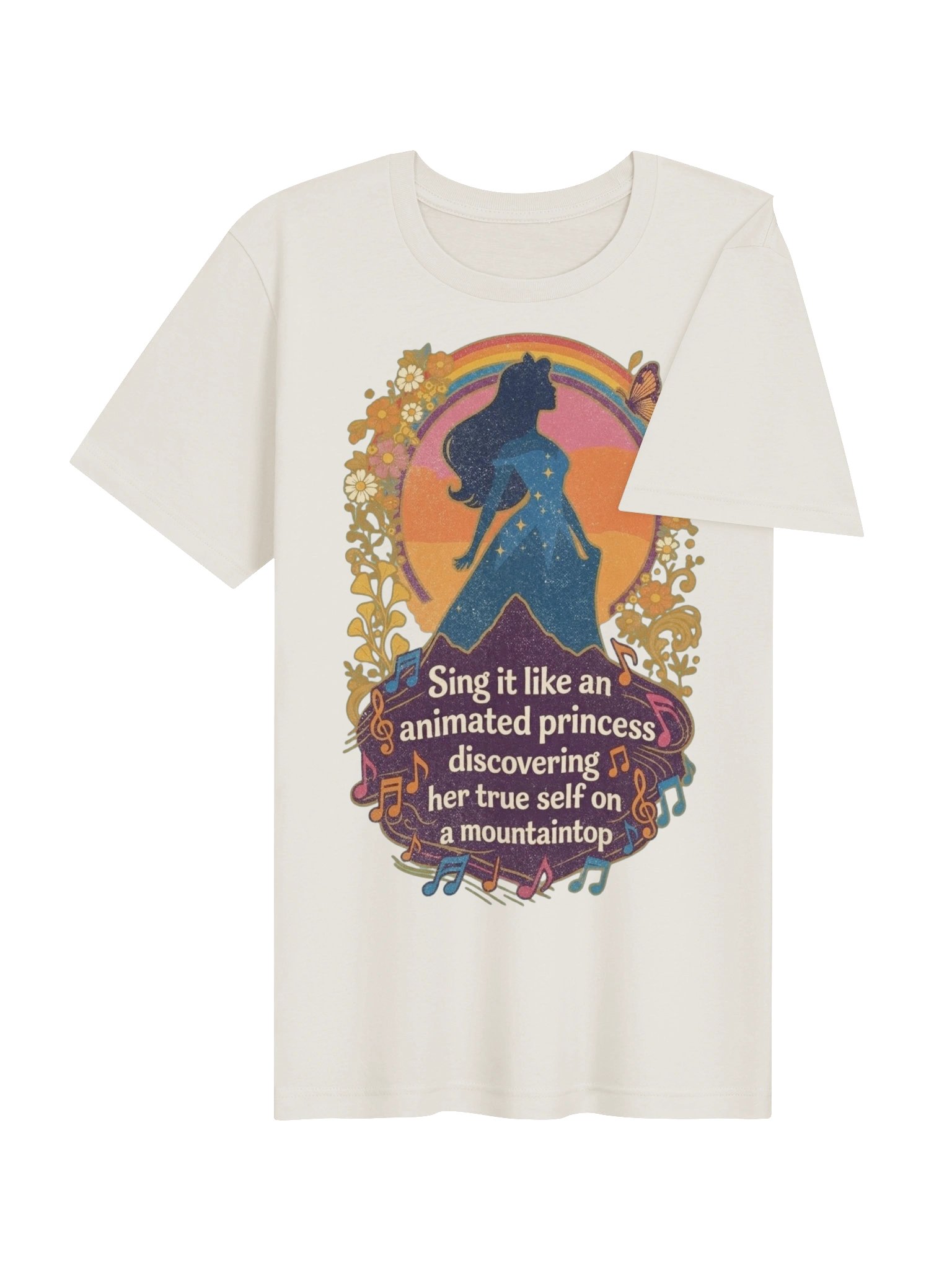 Animated Princess Parody Shirt, Funny Fairytale & Musical Theater Tee product image (5)