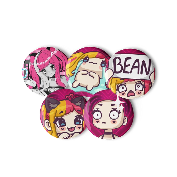 Pixie Classics Pin Buttons Set product image (2)