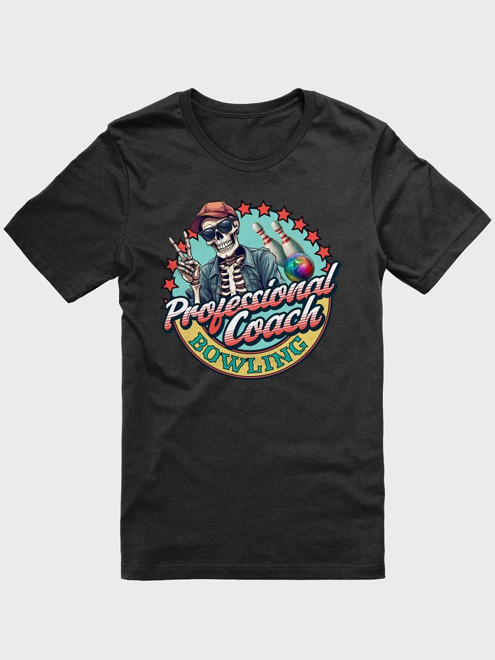Professional Coach Skeleton Bowling T-Shirt product image (1)