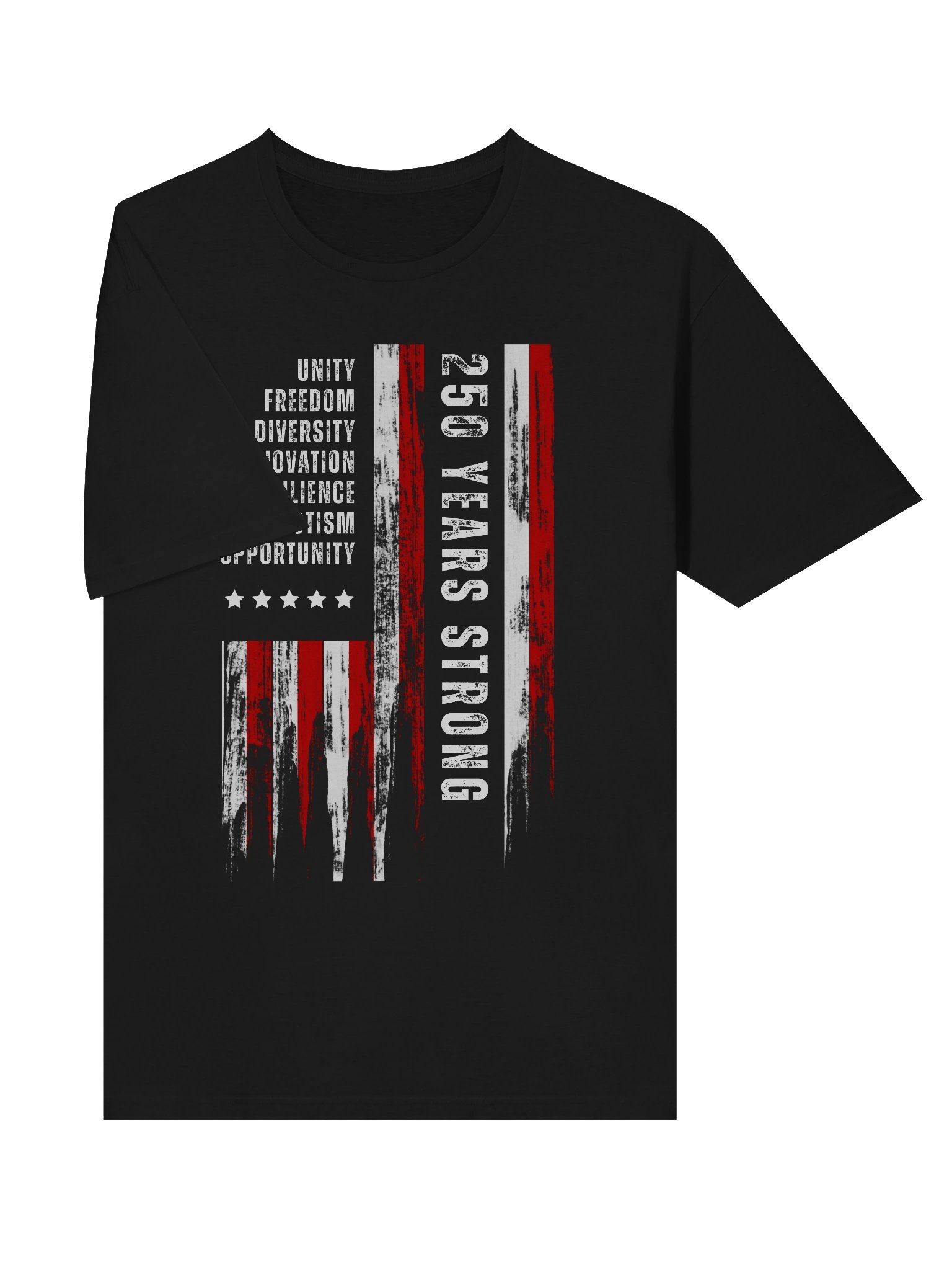 American Flag Unisex T-shirt product image (5)