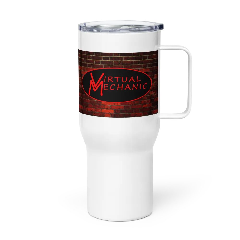 Wraparound wall neon Virtual Mechanic Travel Mug product image (3)