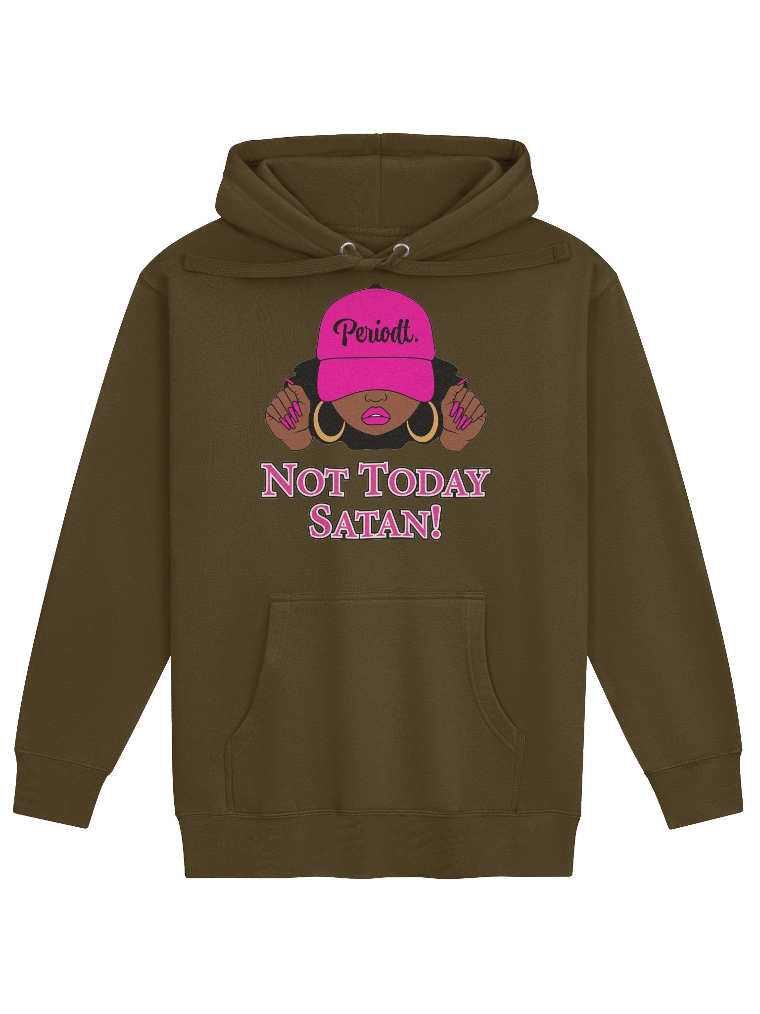 Not Today Satan V1, Hoodie product image (1)